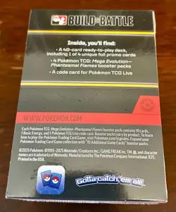 Pokemon Phantasmal Flames Build and Battle Box Sealed - Image 2