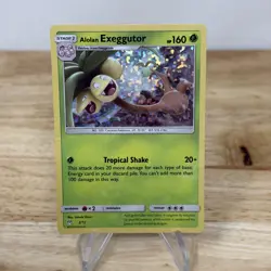Alolan Exeggutor - 2/12 - McDonald's Promo 2019 HP, English Pokemon McDonald's - Image 1