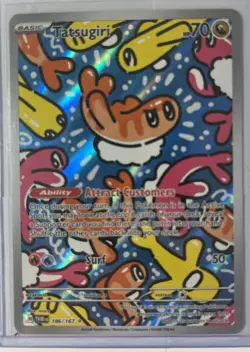 Pokemon TCG TATSUGIRI 186/167 Twilight Masquerade- NM/M 🔥 - Image 5