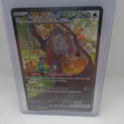 Pokemon Bloodmoon Ursaluna ex 216/167 Sv06 Twilight Masquerade SIR Holo 260 HP - Image 1