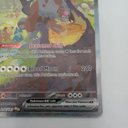 Pokemon Bloodmoon Ursaluna ex 216/167 Sv06 Twilight Masquerade SIR Holo 260 HP - Image 3