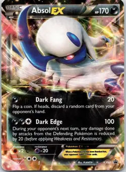Absol EX #XY62 Holo XY Promos Pokemon MP (A) - Image 1