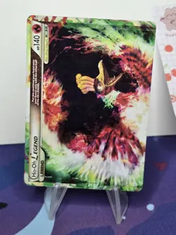 Pokemon TCG Holo Rare Ho-Oh Legend Top Half 111/123 - Image 1