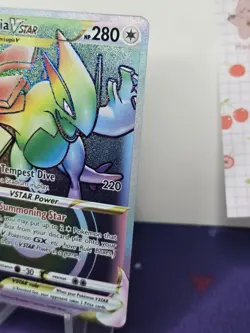 Pokemon TCG: Silver Tempest- Lugia VSTAR 202/195 Rainbow Secret Rare - Image 2