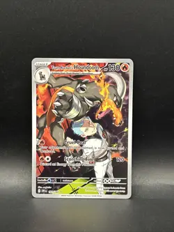 Team Rocket's Houndoom 191/182 Illustration Rare - Pokemon Destined Rivals NM - Image 1