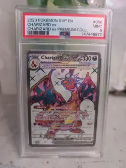 Pokemon TCG - Charizard EX - 056 - Promo - PSA 9 - Holo - 2023 - Image 1