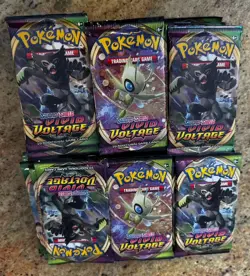 60x Pokemon TCG Sword & Shield Vivid Voltage Loose Booster Packs Sealed - Image 1