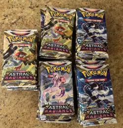 49x Pokemon TCG Astral Radiance Loose Booster Packs Factory Sealed - Image 1