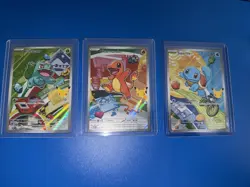 Pokemon First Partner Pack Kanto Starters: Bulbasaur, Charmander, Squirtle - Image 1
