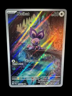 Pokemon Noibat Sv09: Journey Together Illustration Rare Holo 60 HP English - Image 1