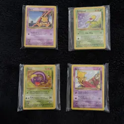 Lot WOTC Pokemon Base Jungle Fossil Rocket Complete Commons Sets PLD-NM - Image 1