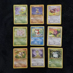 Lot WOTC Pokemon Base Jungle Fossil Rocket Complete Commons Sets PLD-NM - Image 5