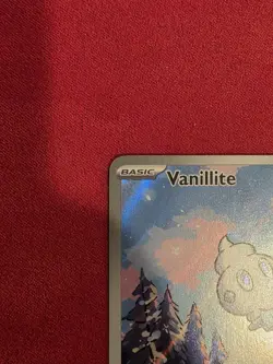 Pokemon TCG Vanillite 111/086 Sv: White Flare Holo Illustration Rare 60HP - Image 2