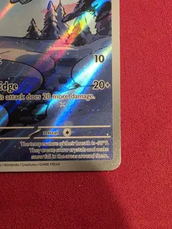 Pokemon TCG Vanillite 111/086 Sv: White Flare Holo Illustration Rare 60HP - Image 4