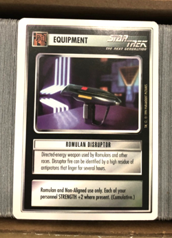 🔥Star Trek CCG White Border ~700 Bulk Cards - WB 1994 Alpha #16🔥 - Image 3