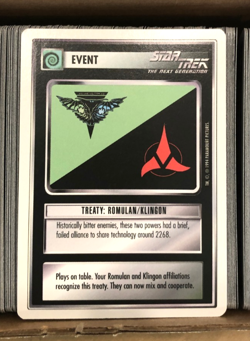 🔥Star Trek CCG White Border ~700 Bulk Cards - WB 1994 Alpha #16🔥 - Image 5