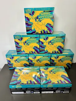 Pokemon TCG X8 Mega Evolution Ascended Heroes Elite Trainer Box ETB Brand New ✅ - Image 1