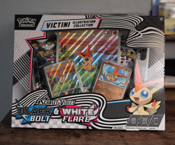 Pokemon Black Bolt White Flare VICTINI ILLUSTRATION COLLECTION (LOT OF 6 SEALED) - Image 2
