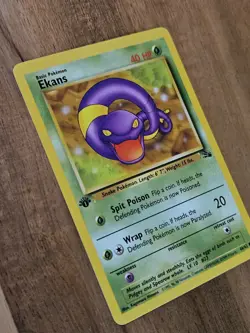 1st Edition Ekans NEAR MINT 46/62 - Fossil Set - 1999 Pokemon TCG WOTC Vintage - Image 3
