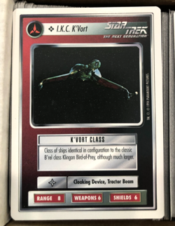 🔥Star Trek CCG White Border ~800 Bulk Cards - WB 1994 Alpha #11🔥 - Image 2
