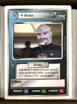🔥Star Trek CCG White Border ~800 Bulk Cards - WB 1994 Alpha #11🔥 - Image 5