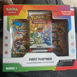 Pokemon TCG *First Partner Illustration Collection Box * Series 1 - BRAND NEW ✅ - Image 1