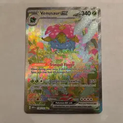 POKEMON 151 VENUSAUR EX - 198/165 - SPECIAL ILLUSTRATION RARE - Image 1