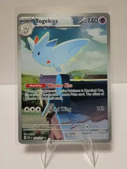 Togekiss 235/217 Pokemon TCG Ascended Heroes Illustration Rare Fresh Pull NM+ - Image 1