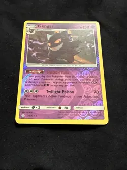 Pokemon GENGAR 70 Reverse Holo Unbroken Bonds LP - Image 2