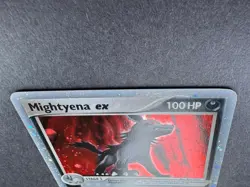 Pokemon Mightyena EX 101/110 Holo EX Holon Phantoms 2006 - Image 2