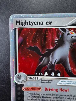 Pokemon Mightyena EX 101/110 Holo EX Holon Phantoms 2006 - Image 4