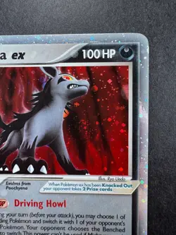 Pokemon Mightyena EX 101/110 Holo EX Holon Phantoms 2006 - Image 5