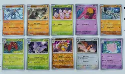 Pokemon 151 Singles - You Pick - Pikachu Gengar Eevee Mewtwo NM/LP Free Ship 3+ - Image 3