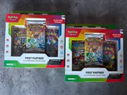 2x Pokemon TCG First Partner Illustration Collection Series 1 Sealed Boxes 🔥 - Image 1
