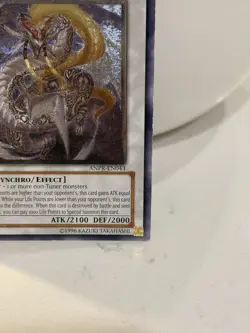 Yugioh! LP Ancient Sacred Wyvern - ANPR-EN043 - Ultimate Rare - 1st Edition - Image 5