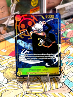 One Piece OP10-119 SEC Trafalgar Law Alt Art Royal Blood - English - Image 1