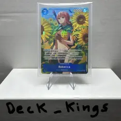 One Piece Rebecca OP10-058 SR* Alternate Art - Royal Blood - Image 1