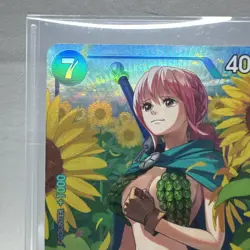 One Piece Rebecca OP10-058 SR* Alternate Art - Royal Blood - Image 3