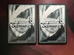 Weiss Schwarz Fujimi Fantasia Bunko Vampire Ninja SR & Mai SR Foil Cards - Image 2