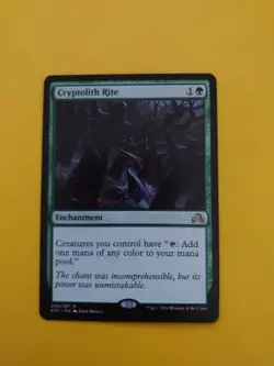 Cryptolith Rite. Enchantment Shadows over innistrad. rare. MTG Card. - Image 1