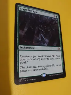 Cryptolith Rite. Enchantment Shadows over innistrad. rare. MTG Card. - Image 4