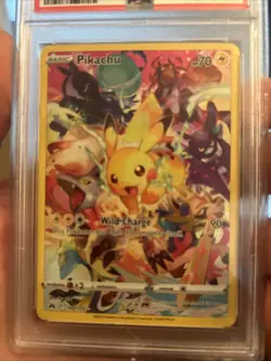 Pokemon TCG Pikachu Crown Zenith Holo Card 160/159 Mint 9 Secret Rare - Image 3