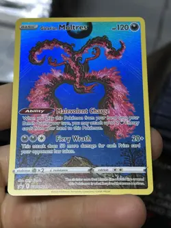 #5 Galarian Moltres SWSH284 Black Star Promo 2023 Holo Rare IR Pokemon Card TCG - Image 3