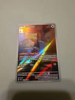 Pokemon TCG Skwovet Card 222/198 SV01 Scarlet and Violet Base Set IR Holo - Image 1