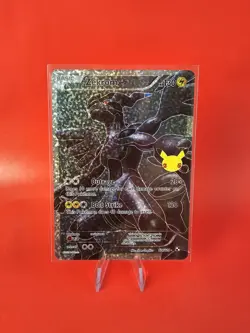 Pokemon TCG Zekrom 114/114 Holo Rare Card 25th Anniversary Celebrations - Image 1