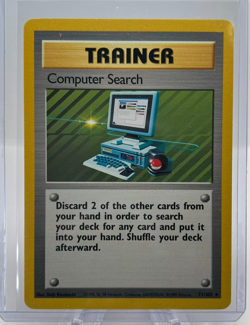 Computer Search 71/102 - Pokemon Card - Base Set - LP - Image 1