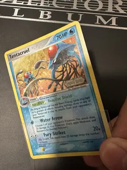 Tentacruel Reverse Holo Stamped Pokemon Card - EX Legend Maker 45/92 LP - Image 2