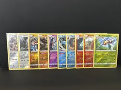 Pokemon TCG Crimson Invasion Reverse Holo Rare Lot - 10 Cards - Image 1
