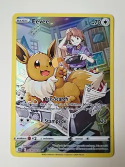 💥Eevee TG11/TG30 Swsh09 Trainer Gallery Holo Card Brilliant Stars💥 - Image 1