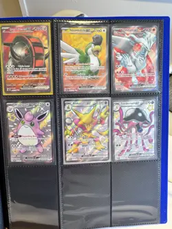 🔥Pokemon Card Lot Binder 294 Cards EX’s w Full Art, Shiny, Etc Holos Collection - Image 5